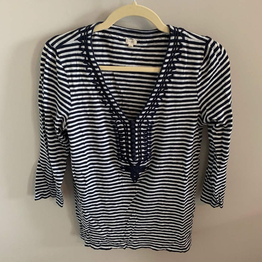 Women’s Jcrew striped top!